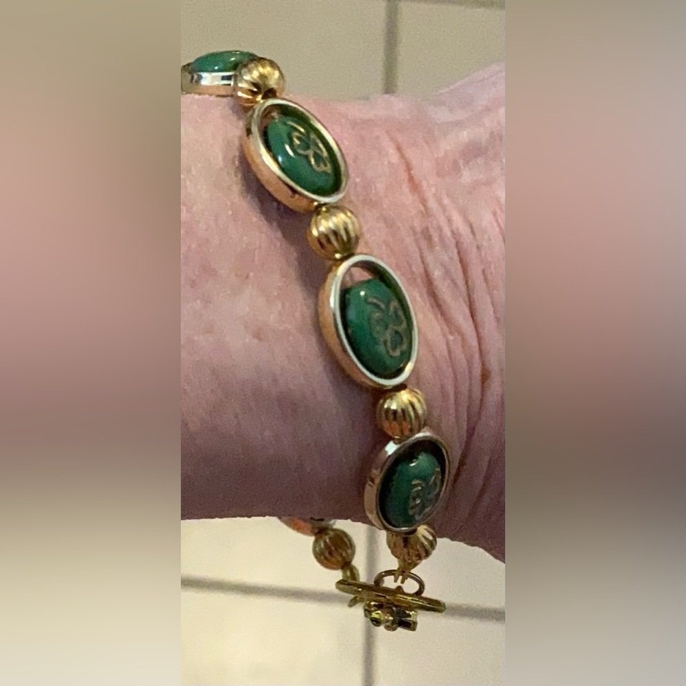 NEW Czech glass bead bracelet